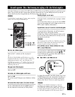 Предварительный просмотр 114 страницы Yamaha MCR-E410 Owner'S Manual