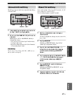 Предварительный просмотр 165 страницы Yamaha MCR-E410 Owner'S Manual