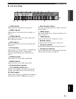 Preview for 9 page of Yamaha MCR E810SL - DVD Player / AV Receiver Owner'S Manual