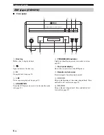 Preview for 10 page of Yamaha MCR E810SL - DVD Player / AV Receiver Owner'S Manual