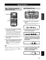 Preview for 23 page of Yamaha MCR E810SL - DVD Player / AV Receiver Owner'S Manual