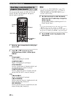 Preview for 32 page of Yamaha MCR E810SL - DVD Player / AV Receiver Owner'S Manual