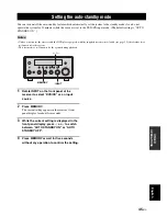 Предварительный просмотр 49 страницы Yamaha MCR E810SL - DVD Player / AV Receiver Owner'S Manual