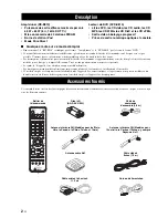 Preview for 74 page of Yamaha MCR E810SL - DVD Player / AV Receiver Owner'S Manual