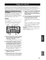 Preview for 115 page of Yamaha MCR E810SL - DVD Player / AV Receiver Owner'S Manual