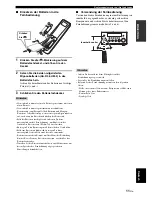 Предварительный просмотр 151 страницы Yamaha MCR E810SL - DVD Player / AV Receiver Owner'S Manual