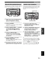 Preview for 179 page of Yamaha MCR E810SL - DVD Player / AV Receiver Owner'S Manual