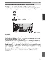 Предварительный просмотр 225 страницы Yamaha MCR E810SL - DVD Player / AV Receiver Owner'S Manual