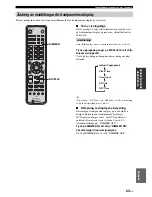 Предварительный просмотр 231 страницы Yamaha MCR E810SL - DVD Player / AV Receiver Owner'S Manual