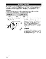 Предварительный просмотр 232 страницы Yamaha MCR E810SL - DVD Player / AV Receiver Owner'S Manual