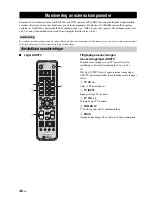 Preview for 254 page of Yamaha MCR E810SL - DVD Player / AV Receiver Owner'S Manual