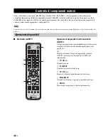 Предварительный просмотр 322 страницы Yamaha MCR E810SL - DVD Player / AV Receiver Owner'S Manual