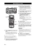 Preview for 434 page of Yamaha MCR E810SL - DVD Player / AV Receiver Owner'S Manual