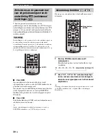 Предварительный просмотр 442 страницы Yamaha MCR E810SL - DVD Player / AV Receiver Owner'S Manual