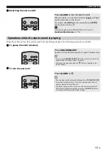 Preview for 19 page of Yamaha MCRB020BLK Owner'S Manual