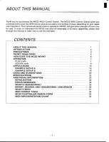 Предварительный просмотр 2 страницы Yamaha MCS2 Owner'S Manual