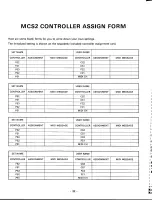 Предварительный просмотр 33 страницы Yamaha MCS2 Owner'S Manual