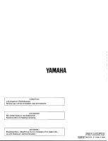 Предварительный просмотр 36 страницы Yamaha MCS2 Owner'S Manual