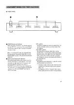 Preview for 3 page of Yamaha MCX-10 Owner'S Manual