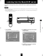 Предварительный просмотр 22 страницы Yamaha MCX 1000 - MusicCAST - Digital Audio Server Manual