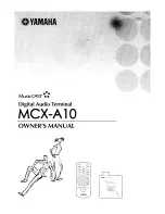 Preview for 141 page of Yamaha MCX-2000 - MusicCAST Digital Audio Server Owner'S Manual