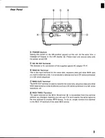 Preview for 5 page of Yamaha MDF1 Owner'S Manual