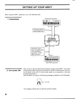 Preview for 10 page of Yamaha MDF1 Owner'S Manual