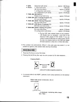 Preview for 15 page of Yamaha MDF1 Owner'S Manual