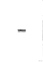 Предварительный просмотр 26 страницы Yamaha MDR-10 Owner'S Manual