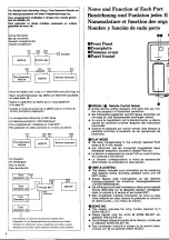 Предварительный просмотр 6 страницы Yamaha MDR-2 User Manual