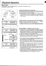 Предварительный просмотр 13 страницы Yamaha MDR-2 User Manual