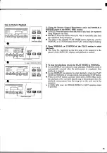 Предварительный просмотр 17 страницы Yamaha MDR-2 User Manual