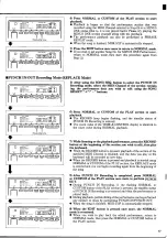 Предварительный просмотр 19 страницы Yamaha MDR-2 User Manual