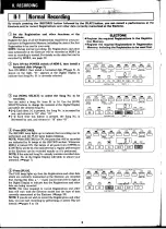 Preview for 8 page of Yamaha MDR-3 User Manual