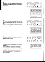 Preview for 12 page of Yamaha MDR-4 Owner'S Manual