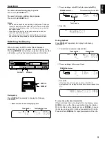 Предварительный просмотр 11 страницы Yamaha MDX-595 Owner'S Manual