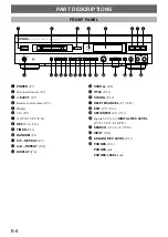 Preview for 4 page of Yamaha MDX-596 Owner'S Manual