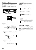 Preview for 8 page of Yamaha MDX-596 Owner'S Manual