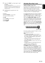 Preview for 13 page of Yamaha MDX-596 Owner'S Manual