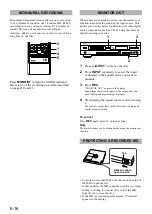 Preview for 16 page of Yamaha MDX-596 Owner'S Manual