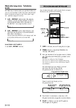 Preview for 62 page of Yamaha MDX-596 Owner'S Manual