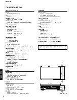 Preview for 4 page of Yamaha MDX-596 Service Manual