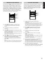 Предварительный просмотр 15 страницы Yamaha MDX-9 Owner'S Manual