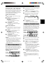 Предварительный просмотр 73 страницы Yamaha MDX-E300 Owner'S Manual