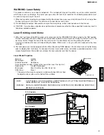 Preview for 3 page of Yamaha MDX-E300 Service Manual