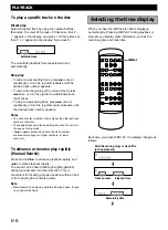 Preview for 14 page of Yamaha MDX-M5 Owner'S Manual