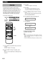 Preview for 28 page of Yamaha MDX-M5 Owner'S Manual