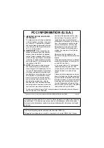 Предварительный просмотр 2 страницы Yamaha ME02R96 Owner'S Manual