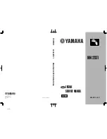 Preview for 1 page of Yamaha ME422STI Service Manual