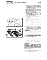 Предварительный просмотр 17 страницы Yamaha ME422STI Service Manual